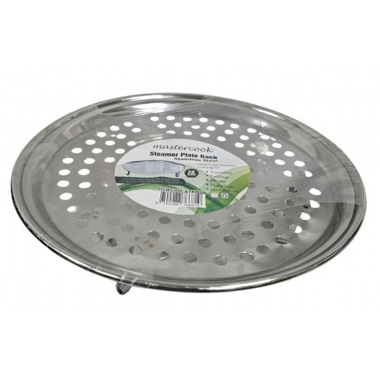 STEAMER PLATE STAINLESS STEEL SIZE 28 CM STEAMER PLATE STAINLESS STEEL SIZE 28 CM